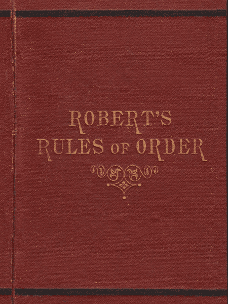 Roberts Rules of Order