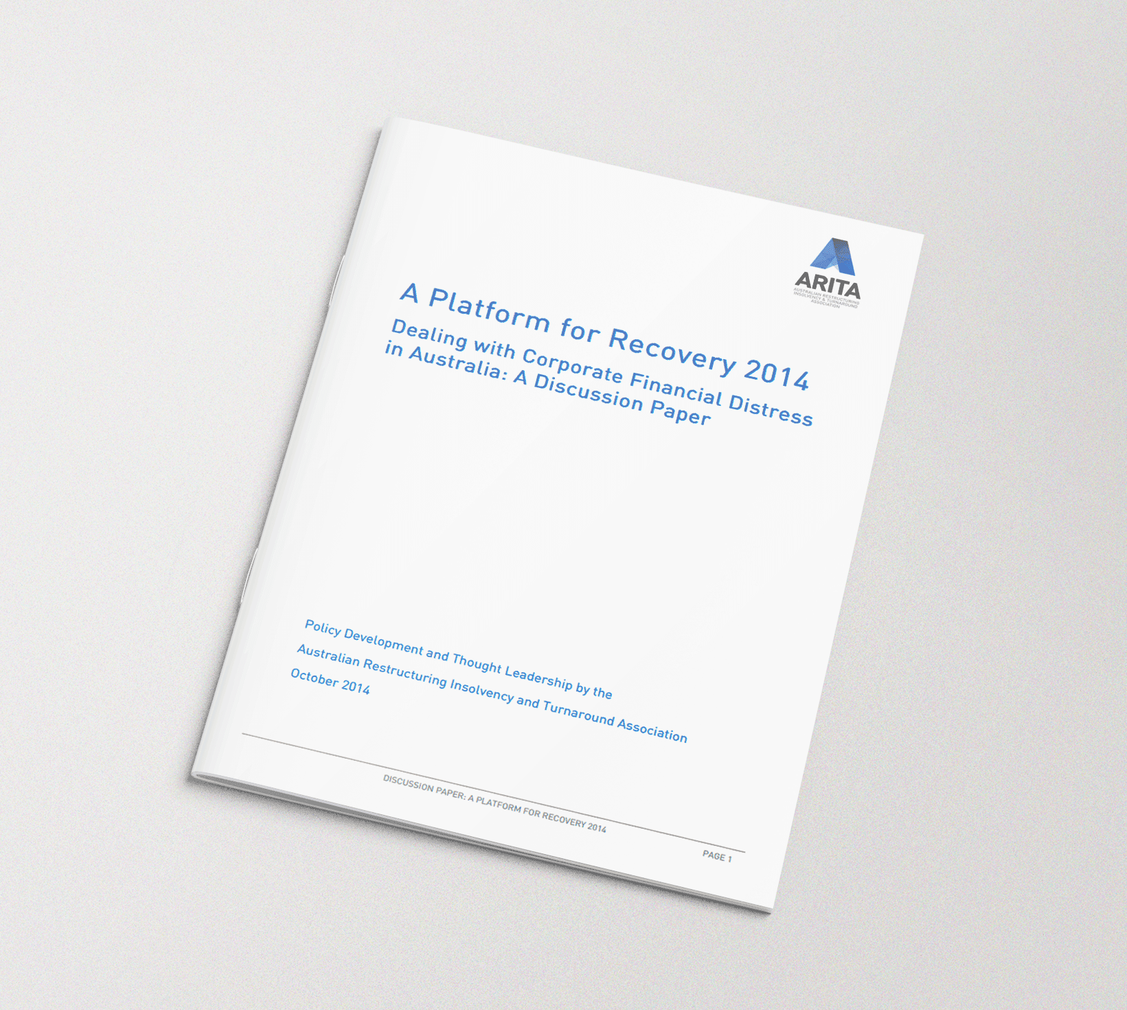 A Platform for Recovery — ARITA Discussion Paper (2014)
