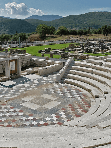 Ekklesiasterion, Ancient Messene, Greece